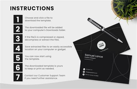 Minimalist Business Card Template in PNG - Download | Template.net