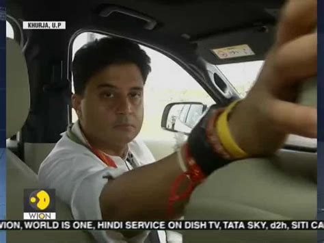 Indian Elections Jyotiraditya Scindia Leader Congress Speaks To