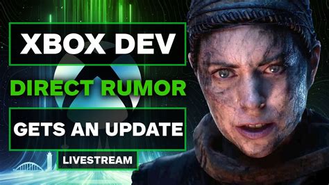 Xbox Developer Direct Rumor Update Youtube