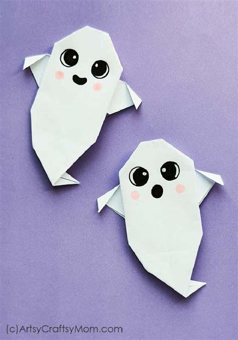 20 Easy DIY Halloween Origami Ideas - Blitsy