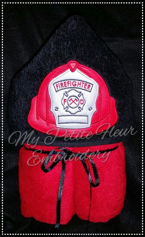 5 x 7 Fire Helmet Design | My Petite Fleur Designs