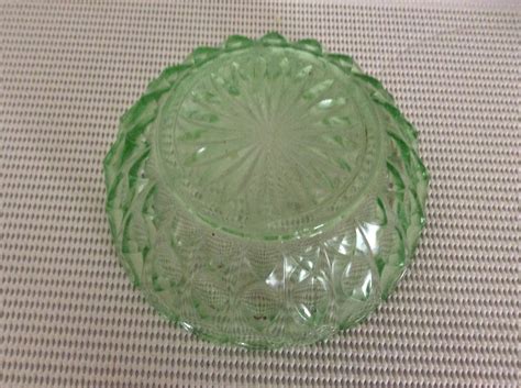 Green Depression Glass Bowls Collectors Weekly