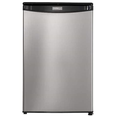 Danby Designer 4 4 Cu Ft Mini Fridge In Stainless Steel Without Freezer Dar044a4bsldd 6 The