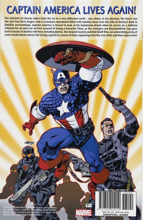 Captain America Marvel Knights Vol 1 Graphic Novel Comic Book Graphic