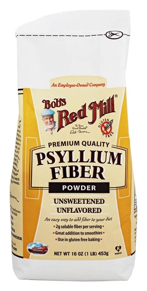 Comprar Fibra de Psyllium Em Pó Sem Sabor 16 oz Bob s Red Mill preço