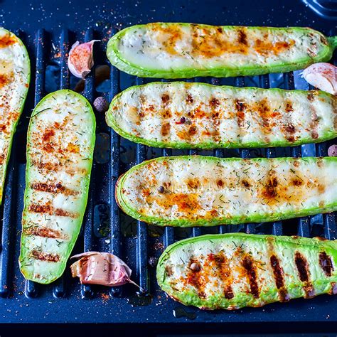 Recette Courgettes Grill Es Au Barbecue Facile Rapide