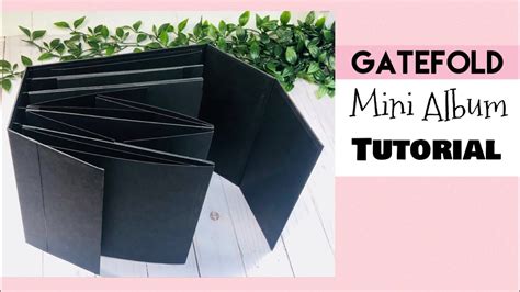 Gatefold Mini Album Tutorial Quick And Easy YouTube