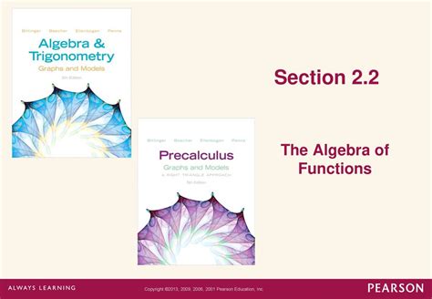 The Algebra Of Functions Ppt Download