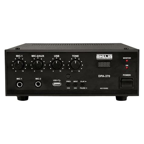 Ahuja Dpa Watt Mixer Amplifier With Usb Paras Pro Audio