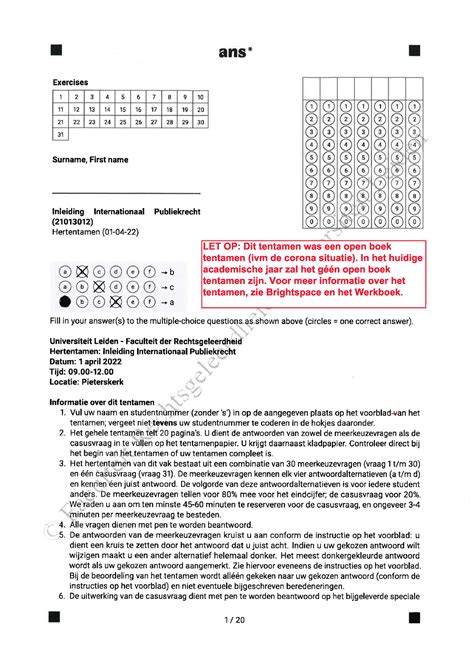 Ipr Oefententamen Brightspace Inleiding Internationaal Publiekrecht