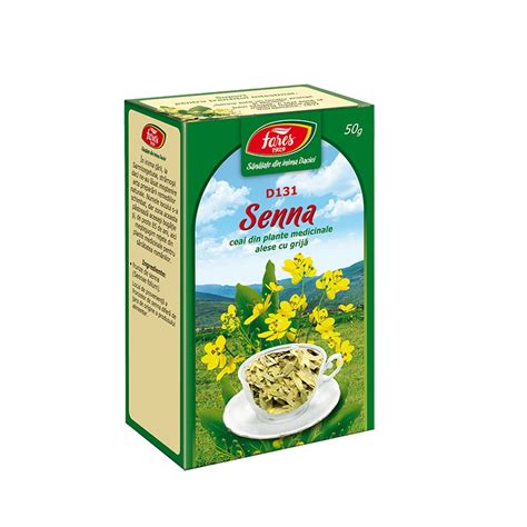 Ceai Frunze De Senna 50g Fares Dr Max Farmacie