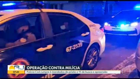 Vídeo A Polícia Civil Faz Operação Contra A Milícia Na Taquara Bom