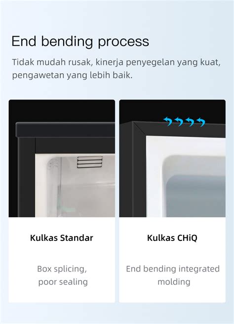 Jual Chiq Kulkas Lemari Es Pintu Ctm Db L Semi Auto Defrost