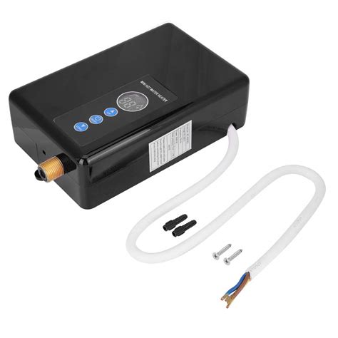 Buy 6500W Mini Electric Instant Water Heater Temperature Control Tankless Shower Hot Water