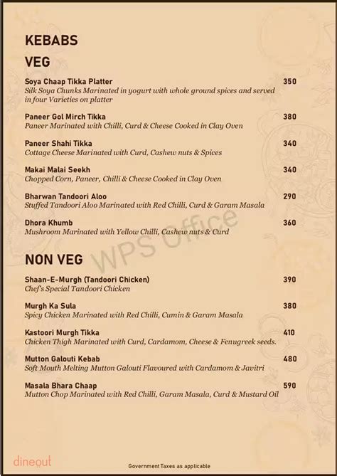 Menu Of Filament Bar Wakad Pune Dineout Discovery