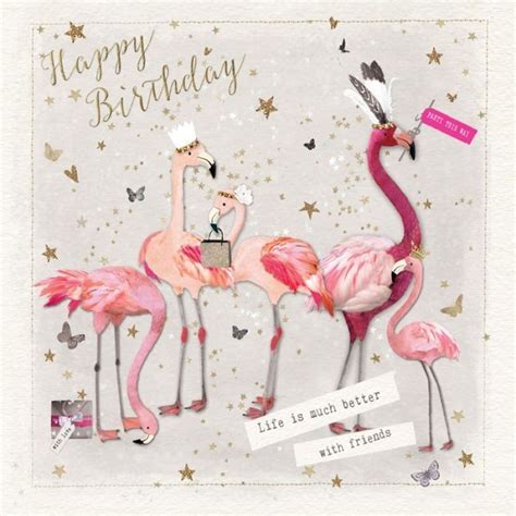 Happy Birthday Happy Birthday Greetings Flamingo Happy Birthday