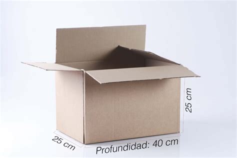 Caja de cartón para embalaje 1 40X25X25 CM Los Cartujos