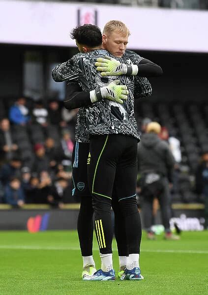 Pillow Of Arsenal Goalkeepers David Raya And Aaron Ramsdale