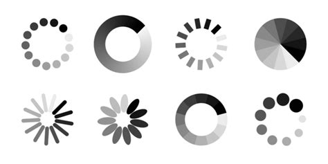 Loading Bar Icon Process Internet Buffering Vector Process Internet