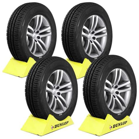 Kit 4 Pneus Dunlop Aro 13 165 70R13 79T SP Touring R1 Livros De