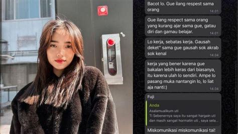 Chat Kasar Fuji Dengan Mantan Karyawan Tersebar Tribunbatam Id