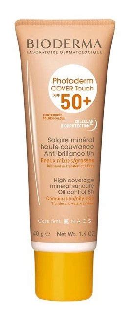 Bioderma მზისგან დამცავი კრემი SPF 50+ ტონალურის ეფექტით Golden Colour ...