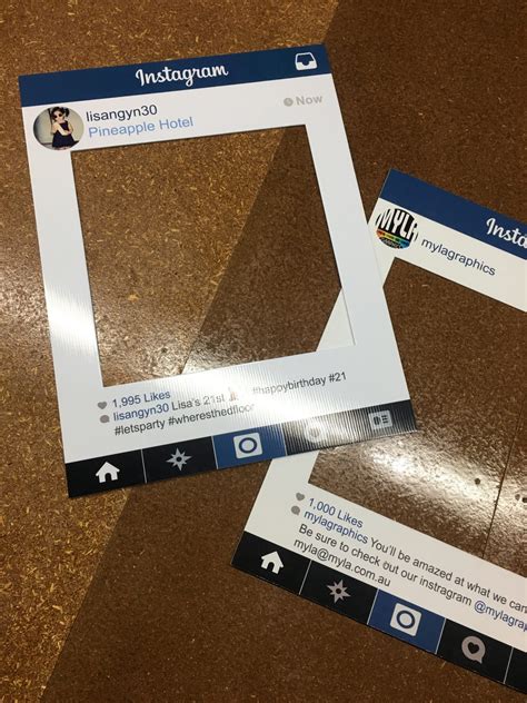 Custom Instagram Frames | Myla Graphics