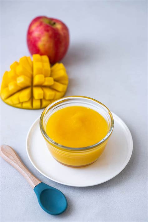 Recettes pour bébé avec de la mangue Cuisinez pour bébé