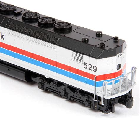 Kato Amtrak SDP40F and Amfleet Cars in N scale - Railroad Model Craftsman