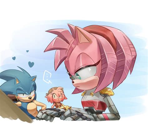 Pin By Paula On Sonamy Classic Modern Boom In 2024 Sonic And Amy