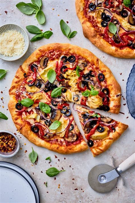 Italian Vegetarian Pizza Recipe