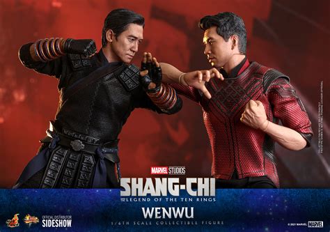 Hot Toys Wenwu Figure Shang Chi And The Legend Of The Ten Ring Sixth Scale Limited Collectible