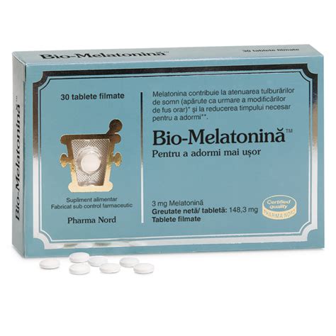 Bio Melatonina 30 Tablete Pharma Nord Bebe Tei