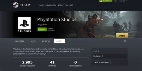 PlayStation Studios Steam Page Goes Live, Lists 41 Games & DLCs - MP1st