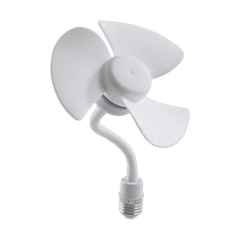 Nksudet Must-have E27 Screw Mini Fan Small Whirlwind Socket Fan Light ...