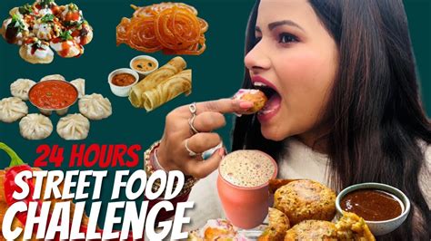 I Only Ate Street Food For Hours Hours Street Food Challenge