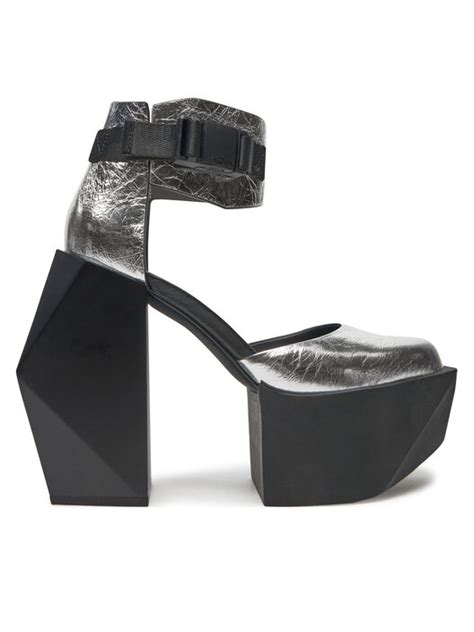 Sandały United Nude Stage D Srebrny eobuwie pl