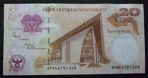 Papua Nueva Guinea Billete Kina Pick Unc Argcollectibles