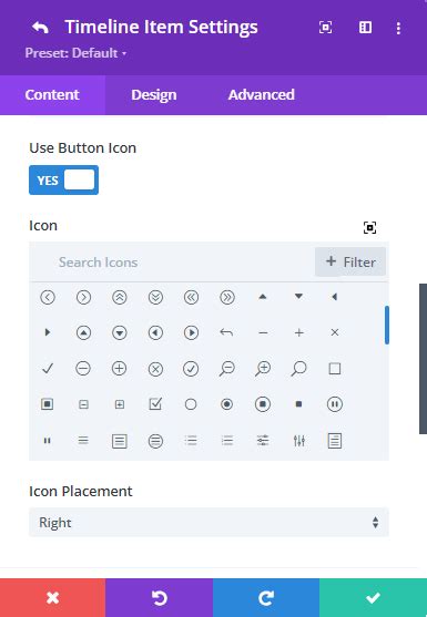 Timeline Module Overview DiviFlash Docs