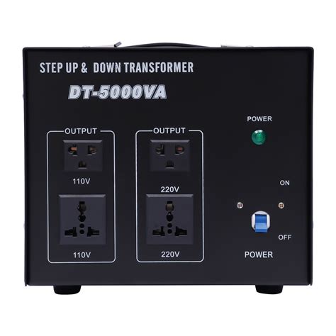 Heavy Duty 5000w Step Up Step Down Electric Power Voltage Converter Transformer Ebay