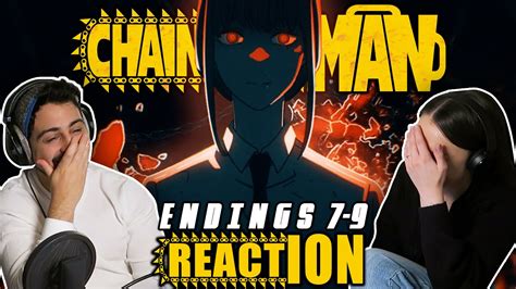 Chainsaw Man ENDINGS REACTION Ed S 7 9 YouTube