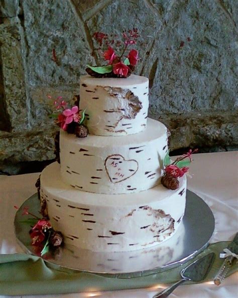 32 Stunning Birch Tree Wedding Cake Ideas Best Inspiration Birch