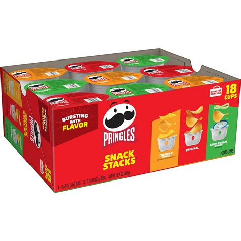 Pringles Snack Stacks Variety Pack Pringles Chips Okgo Net