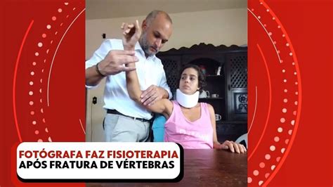 Vídeo Mulher fratura duas vértebras após cair durante exercício de