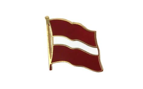 Lettland Flaggen Pin 2 X 2 Cm MaxFlags FlaggenPlatz De