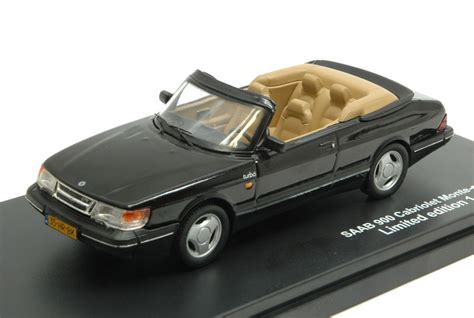 BALOCCO Ingrosso Modellismo Online SAAB 900 CABRIOLET 1991 BLACK 1 43