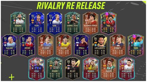 5 Best Fifa 23 Cards In Rivalry Re Release To Use For Your Ultimate Team