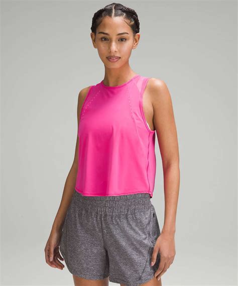 Lululemon Sculpt Cropped Tank Top Sonic Pink Lulu Fanatics