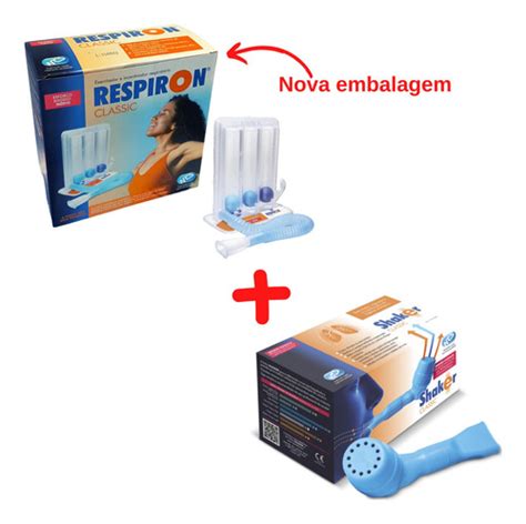 Kit Respiron Classic Shaker Classic Fisioterapia Pulmonar Mercadolivre