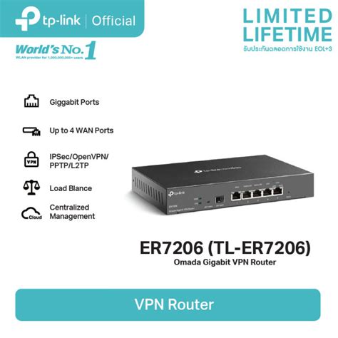 TP LINK ER7206 TL ER7206 Omada Gigabit VPN Router